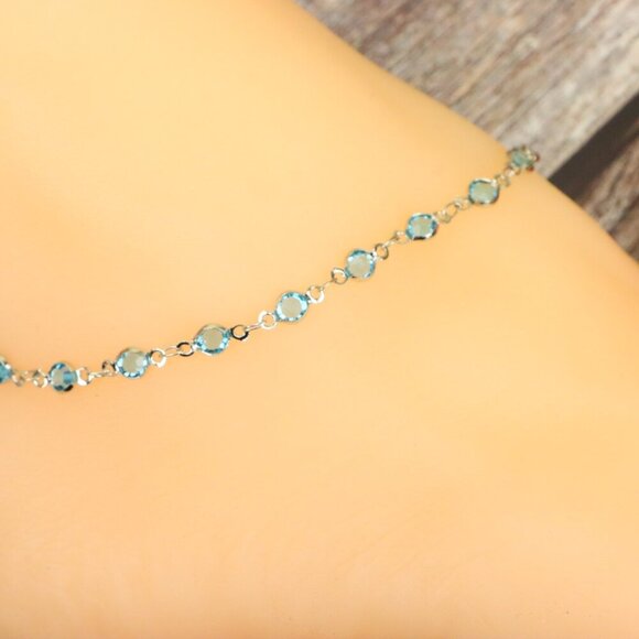 "Elegant Handmade Anklet – Delicate Jewelry for Women, MAR091724 - Picture 3 of 10